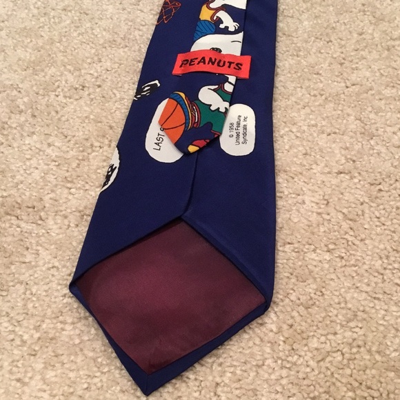 LOWEST PRICE❗️Vintage Peanuts Snoopy Basketball Tie - Picture 9 of 10